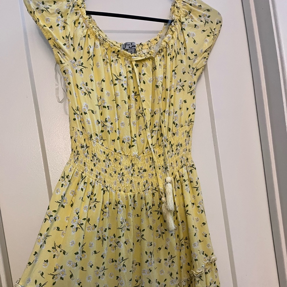 Yellow Summer Dress